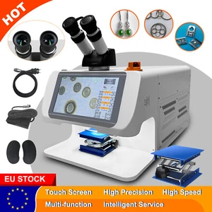Mini Jewelry Spot Welding Machine Micro YAG Laser Soldering Machine 60W-200W EU - Bild 1 von 17
