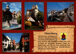 MEERSBURG am Bodensee Mehrbild-AK Thema Geschichte & Chronik-Karte Postkarte - Picture 1 of 2