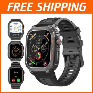 Montre Connectée Militaire Durable pour Homme - GPS, Fitness Tracker & Moniteur de Santé 24/7 - Photo 1 sur 11