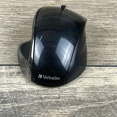 Verbatim 97591 Black Wireless Optical Mouse Please See Pictures & Description - Image 1 of 4