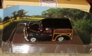 MORRIS MINOR TRAVELLER CAR - BLACK - 1:43 - CORGI CLASSIC - BOXED 96871 - Picture 1 of 5