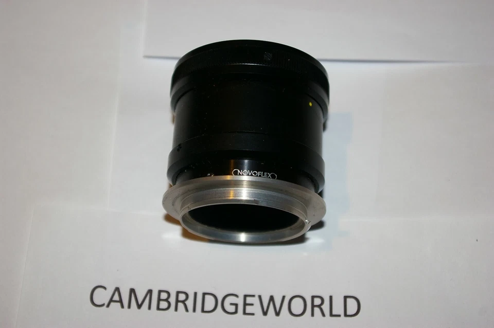 Novoflex Leba Lens Camera Adapter NEW Tube Pigriff-B to Leicaflex R Mount SLR - Image 1 of 1