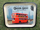 Queen Anne Scotch Whisky Vintage Tin Trays - Very Rare And Collectable