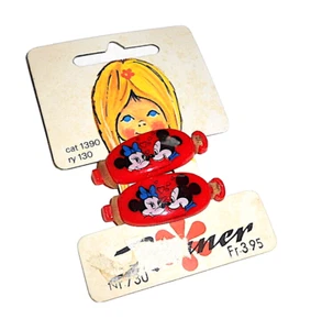 MINNIE TOPOLINO - MICKEY & MINNIE 80s Turner Disney ponytails - elastici capelli - Foto 1 di 3
