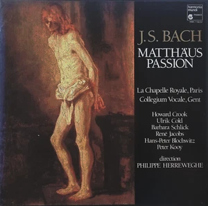 Philippe Herreweghe: Bach- Matthew Passion / Harmonia Mundi audiophile 3 LP Box - Picture 1 of 4