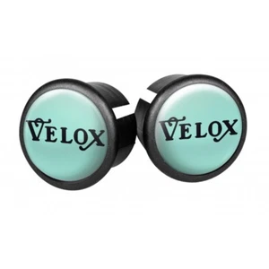 VELOX CELESTE GREEN VINTAGE CAP CLASSIC BIKE HANDLEBAR END BAR PLUG BIANCHI - Picture 1 of 1