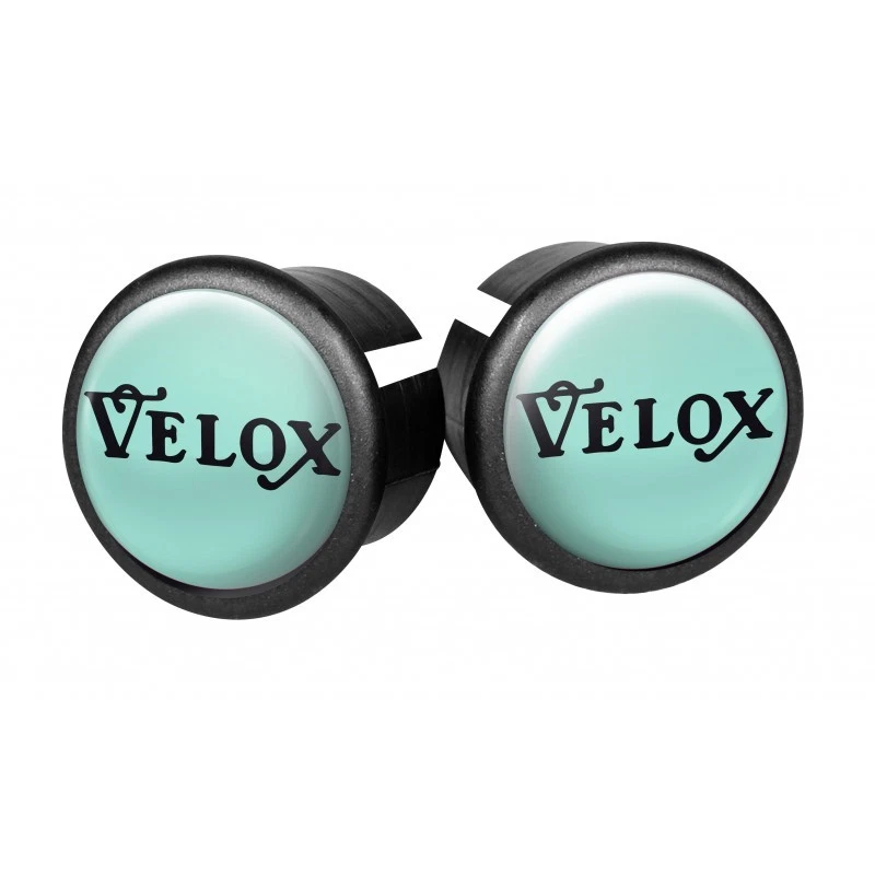 VELOX CELESTE GREEN VINTAGE CAP CLASSIC BIKE HANDLEBAR END BAR PLUG BIANCHI - Image 1 of 1