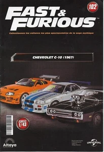 Fascicule seul Fast Furious " 102 " CHEVROLET C-10 ( 1967 ) - Bild 1 von 1