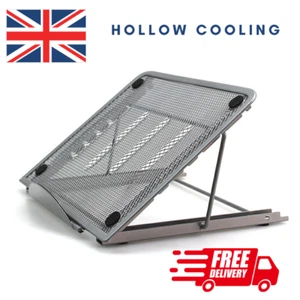 Verstellbarer Laptop Ständer Klappbar Tragbar Mesh Desktop Büro Unterstützung iPad Halter - Bild 1 von 11