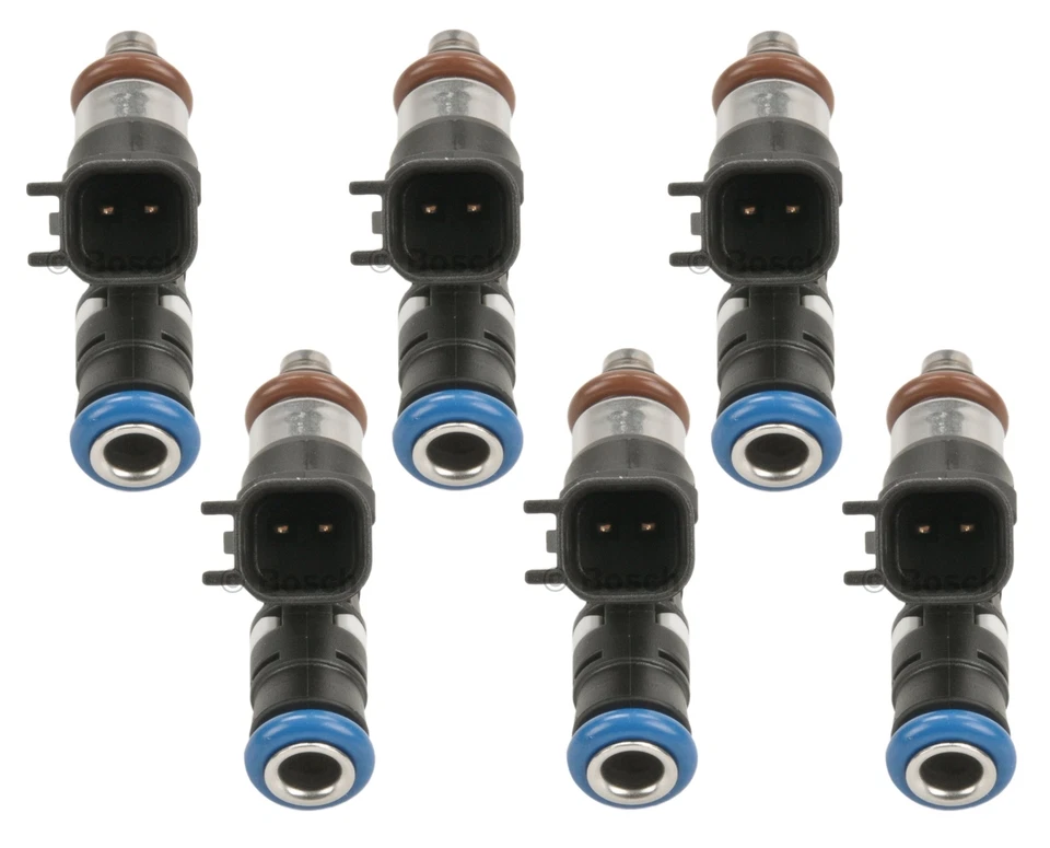 Juego de 6 inyectores de combustible Bosch para Explorer Sport Trac Mercury Mountaineer 4.0 V6 Foto 1 de 1