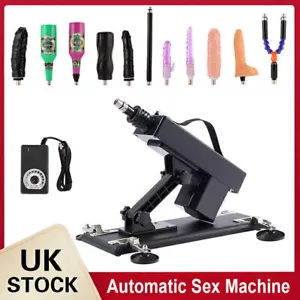 Sex Machine Automatic Sex Toys Masturbator Portable Dildo Attachments UK - Picture 1 of 25