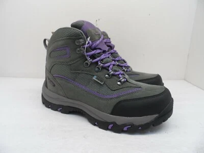 Botas de Senderismo Anchas Impermeables Hi-Tec Para Mujer Skamania 9022 Gris/Viola Talla 9M Foto 1 de 4