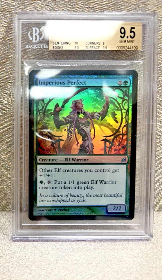 1/1 BGS 9.5 2007 Lorwyn FOIL Imperious Perfect (w/10 surface) - Image 1 of 1