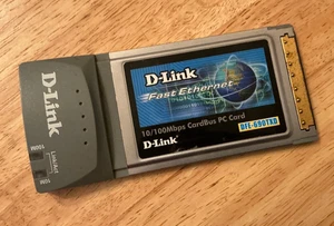 D-Link Ethernet 10/100Mbps CardBus PC Network Card DFE-690TXD PCMCIA - Picture 1 of 3