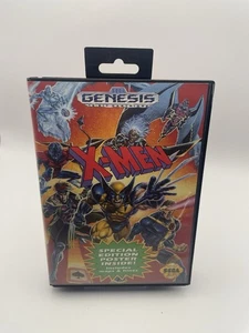 X-Men (Sega Genesis, 1993) W/ Manual, Inserts, Hang Tab & POSTER! Tested! - Picture 1 of 10