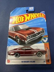 2025 Hot Wheels 165/250 '69 MERCURY CYCLONE 2/10 MUSCLE MANIA ~ Box Ships FREE - Picture 1 of 5