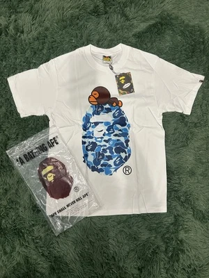 CAMISETA BABY MILO BAPE (AZUL/BLANCO), Talla PEQUEÑA Foto 1 de 4
