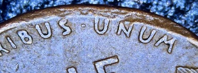 1951-P Lincoln Wheat Cent ~ Fold-Over Error(IGWT on Rev) ~ Circulated BN - Image 1 of 4