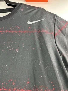 Nike Dri-FIT Victory Tennis Shirt Men’s Size XL 598162-010 - Picture 1 of 6