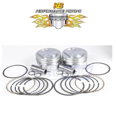 KB Cast Piston Set for 1999-2005 Harley Davidson FLHTC Electra Glide rv - Imagem 1 de 4