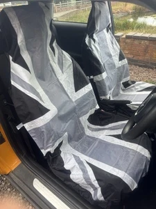 Union Jack Premium wasserdichte Sitzbezüge, Van Auto oder LKW tolle Qualität X2 - Bild 1 von 6