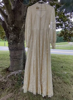Gunne Sax vintage dress, wedding, boho, hippie small - Image 1 of 4