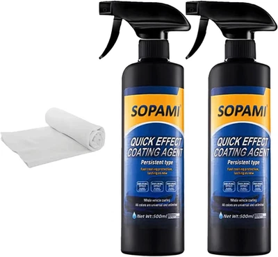 Sopami Ceramic Paint Sealant, Ceramic Coating Maximum Gloss & Shine Ceramic Wax, - Image 1 of 4