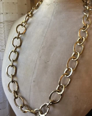 Collar CADENA CIRCOLO REPÚBLICA BANANA AUREUS+ARGENT Oro Largo Pesado Foto 1 de 4