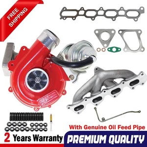 GEN1 Turbo+Genuine Manifold, Oil Feed Pipe For Mitsubishi Triton MN 4D56 2.5L - Picture 1 of 16