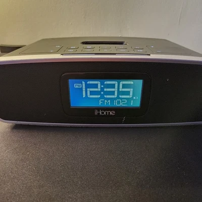 iHome iP90 Iphone AM/FM двойной будильник радио док-станция для iPod протестирован - Изображение 1 из 4