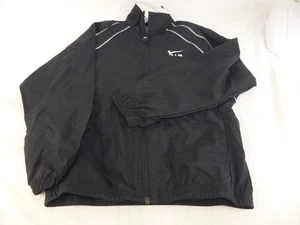 Nike Air Jacket Zip Tracksuit Top Size Small Boys Black Junior Windbreaker - Picture 1 of 6