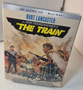 The Train (4K/Blu-ray) Collector Slipcover - NEW - Box Shipping with Tracking - Picture 1 of 4