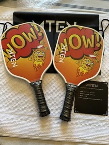 Herren Pickleball Paddel für Kinder, Fiberglas Oberfläche Pickleball Paddles 2er Set - Bild 1 von 8