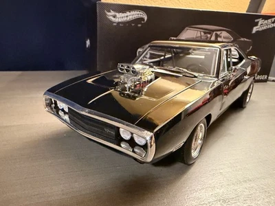  Hot Wheels Elite 道奇 Charger 1970 Fast & Furious 1/18 压铸 Dom — 第 1/4 张图片