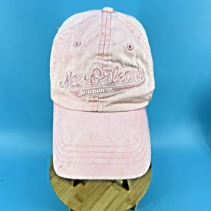 GORRA DE BÉISBOL ROSA NEW ORLEANS BOURBON STREET GORRA NUEVA SIN ETIQUETAS - Imagen 1 de 7