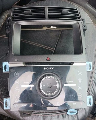 11-14 Ford Edge Sony Radio CD Player Climate Control Panel Bezel BT4T-18A802-CB - Image 1 of 4
