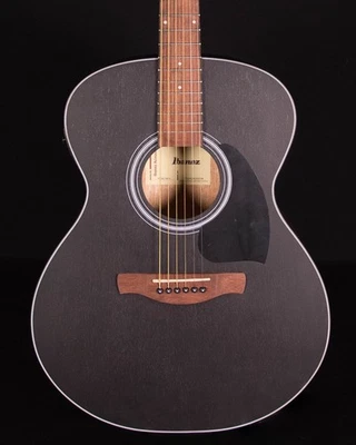 Eléctrico acústico Ibanez PC54E, poro abierto negro desgastado Foto 1 de 2