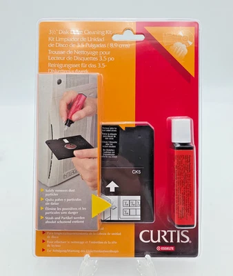 Curtis Esselte (CK5 67549) 3 1/2 «диск привода чистки набор совершенно новый запечатанный - Изображение 1 из 4