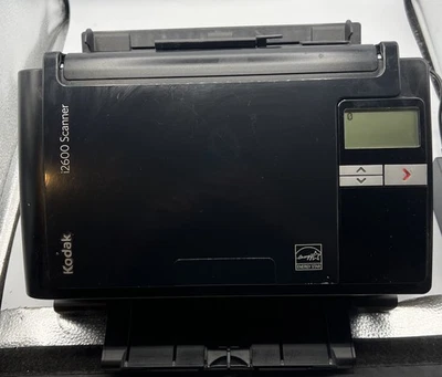 Kodak i2600 Sheetfed Double-Sided Color Duplex Document Scanner 600 Dpi  W/CORD - Image 1 of 4