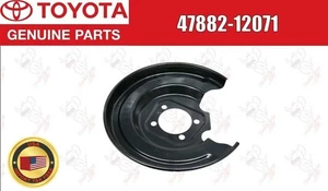 Toyota OEM Cover Sub Assembly, Disc Brake Dust, Rear LH 47882-12071 For prius - Picture 1 of 13