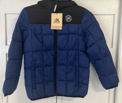 Zero XPosur Hooded Puffer Jacket/Coat NWT Boys Kids Size 8 - Image 1 of 4