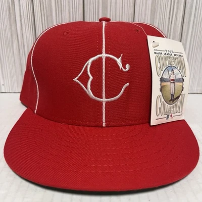 Cincinnati Reds Hat Cap 7 5/8 Cooperstown Vintage Retro ANNCO American Needle - Image 1 of 4