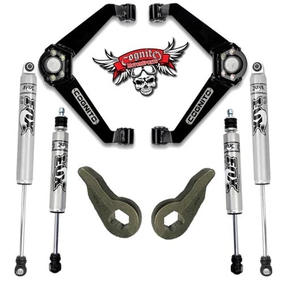 Cognito Boxed BJ Control Arms Level Kit 03-09 Hummer H2 - Stage 3 w/ Fox Shocks - Image 1 of 4