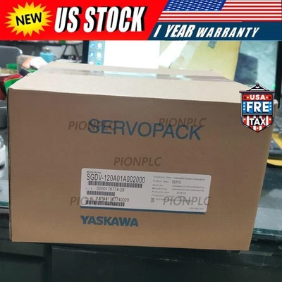 NEW Yaskawa SGDV-120A01A002000 Servo Drive SGDV120A01A002000 - Image 1 of 3