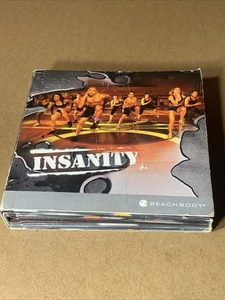Insanity Cardio Workout Beachbody Complete 10 Disc DVD Set - Complete - Picture 1 of 1
