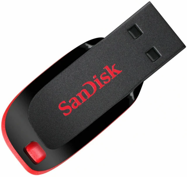 SanDiskSDCZ50-064G-B35 64GB Cruzer Blade USB 2.0  Flash Drive - Black
