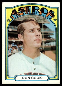 1972 Topps #339 Ron Cook See Scan