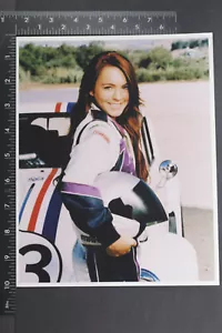 Foto Lindsay Lohan Herbie Racing Completamente Cargada Promo 8x10" Pre-2012 L1735K - Imagen 1 de 1