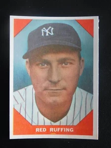 1960 Fleer Baseballkarte #63 Red Ruffing (NM+) High End Set Break - Bild 1 von 2