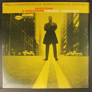 HERBIE HANCOCK: inventions & dimensions BLUE NOTE 12" LP 33 RPM - Picture 1 of 2